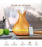 Aroma Essential Oil Diffuser Ultrasonic Air Humidifier with Wood Grain for Office or Home